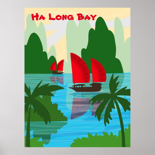 Poster Ha Long Bay, Vietname (Frente)
