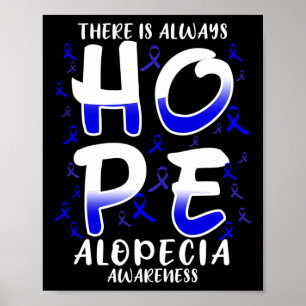 Poster Há sempre esperança. Sensibilização para a Doença