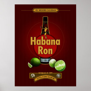 Pôster Habana Ron