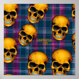 Poster Habilidades LITE EXISTENCIAIS No Tartan 1a