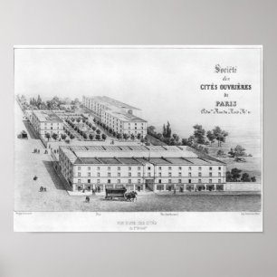 Pôster Habitação dos trabalhadores