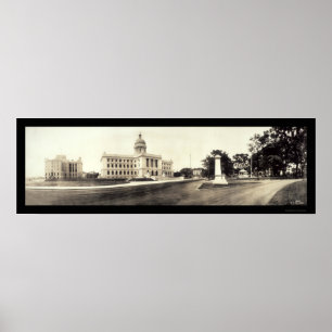 Pôster Hackensack, foto 1913 da corte de NJ