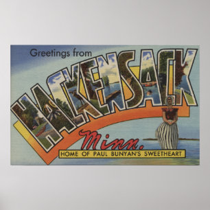 Pôster Hackensack, Minnesota - grandes cenas da letra