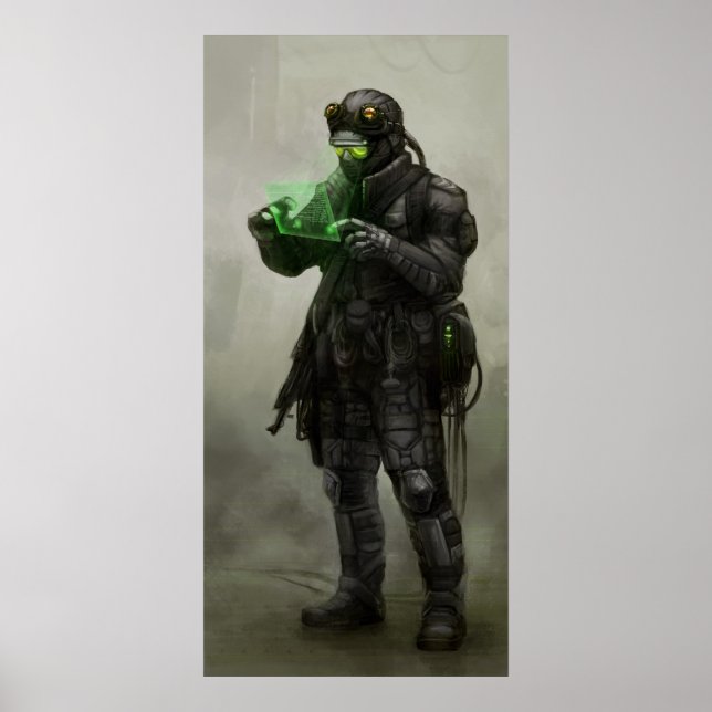 Pôster Hacker (Frente)