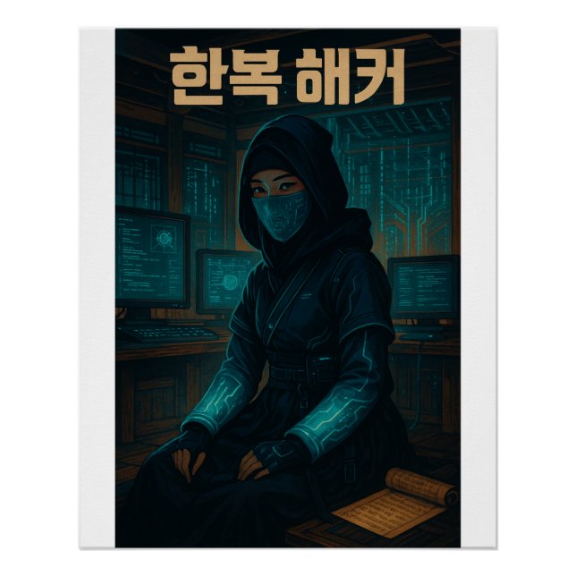 Pôster Hacker do Hanbok - espiã coreana (Frente)