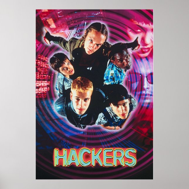 Poster Hackers (Frente)