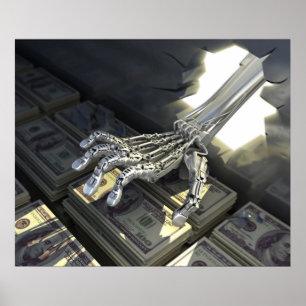 Poster Hackers roubam banco