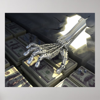 Poster Hackers roubam banco