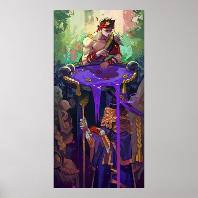 Poster Hades Game Zagreus (Frente)