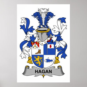 Poster Hagan Family Crest