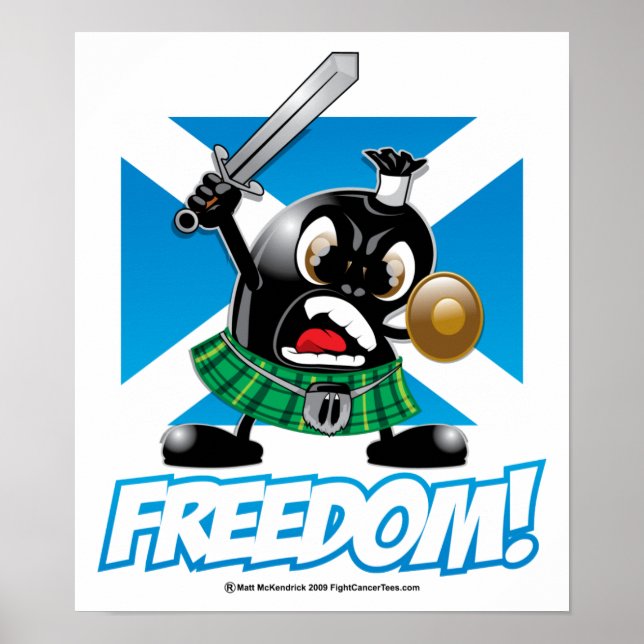 Poster Haggis Freedom (Frente)