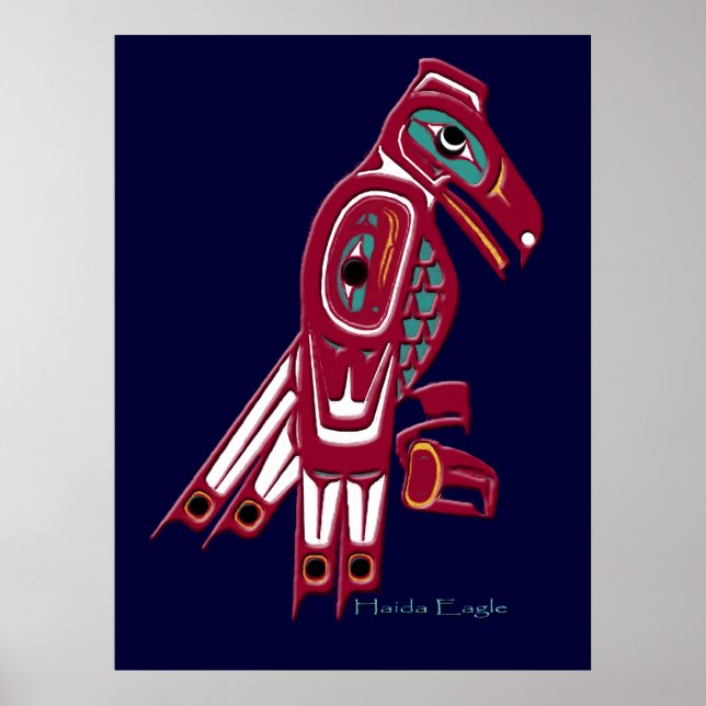 PÔSTER HAIDA EAGLE (Frente)