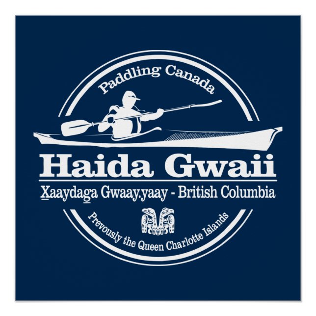 Pôster Haida Gwaii (SK) (Frente)
