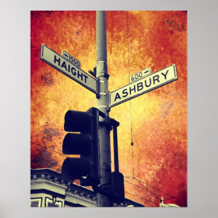 Pôster Haight e Ashbury