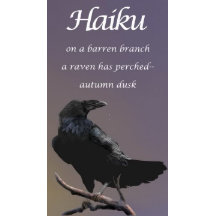 Haiku Outono Dusk Raven