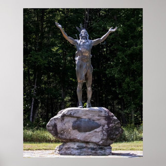 Poster Hail to the Sunrise Statue (Frente)