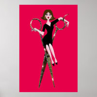 "Hair Diva" /Com Cor De Bckgr