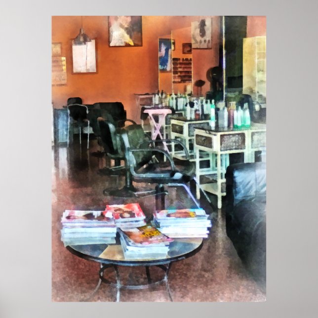 Poster Hair Salon (Frente)