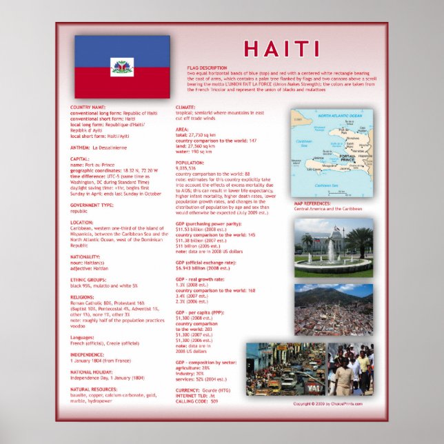 Poster Haiti (Frente)