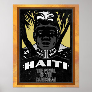 Poster HAITI A pérola do CaribePoster