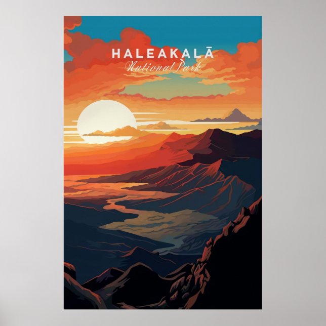 Poster Haleakala Sunrise (Frente)