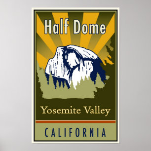 Poster Half Dome
