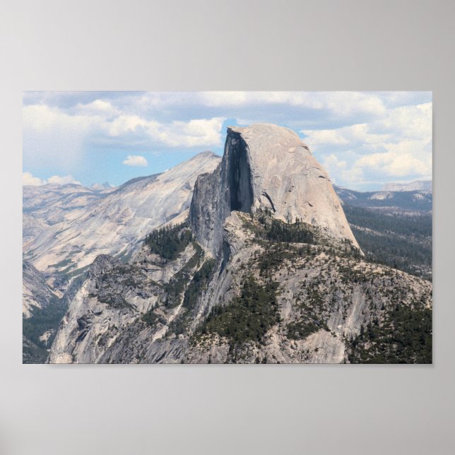 Poster Half Dome no Parque Nacional de Yosemite (Frente)