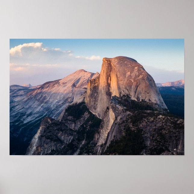 Poster Half Dome, Parque Nacional de Yosemite, Califórnia (Frente)
