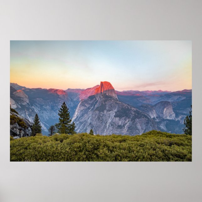 Poster Half Dome | Parque Nacional Yosemite (Frente)