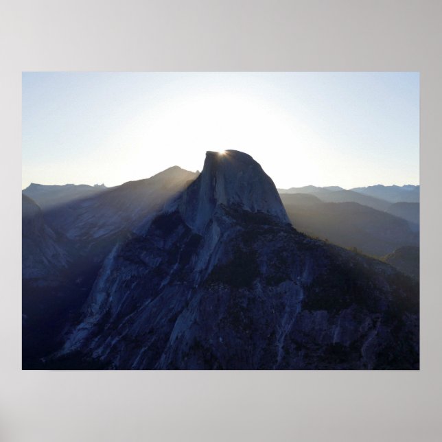 Poster Half Dome Sunrise (Frente)
