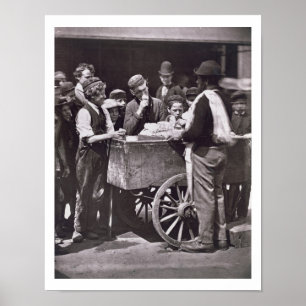 Pôster Half Penny Ices, do Street Life in London, 187