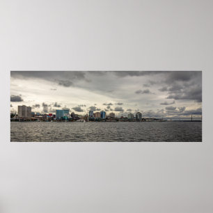 Poster Halifax Harbor Skyline
