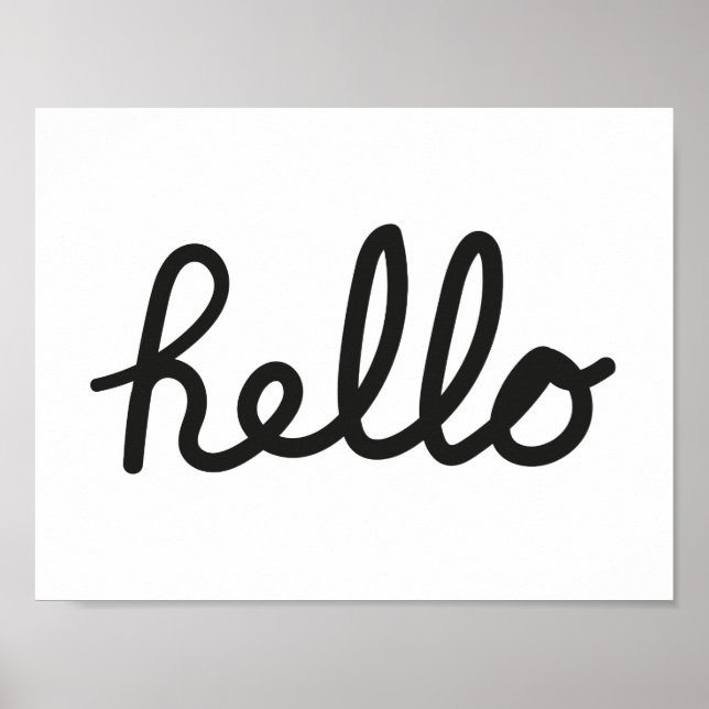 Pôster Hallo (Frente)