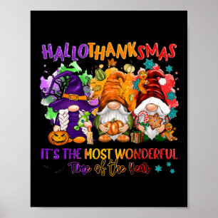Poster Hallothanksmas É a época mais maravilhosa do