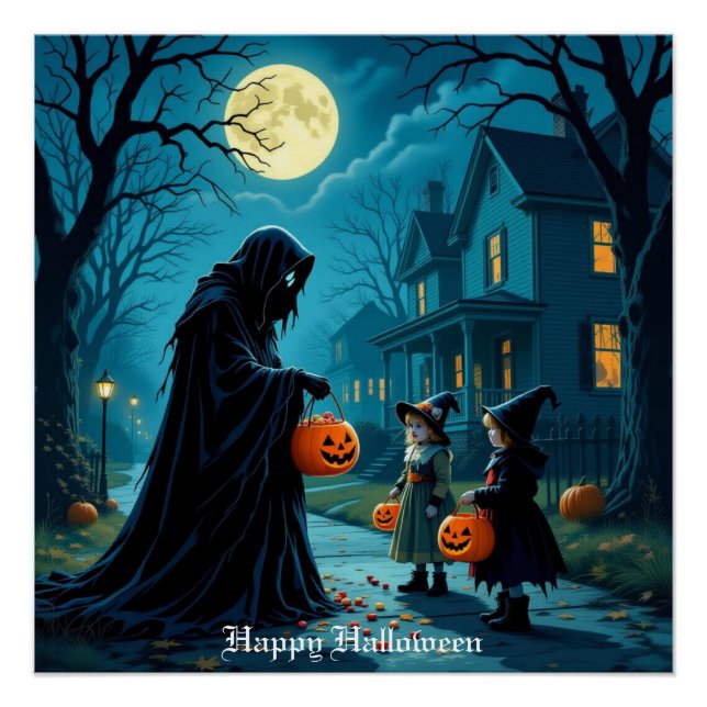 Pôster Halloween (Frente)