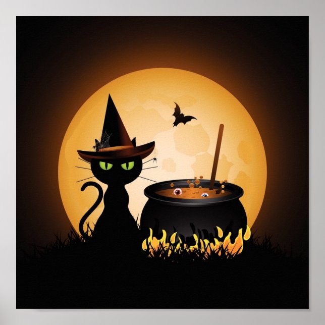 Pôster Halloween (Frente)