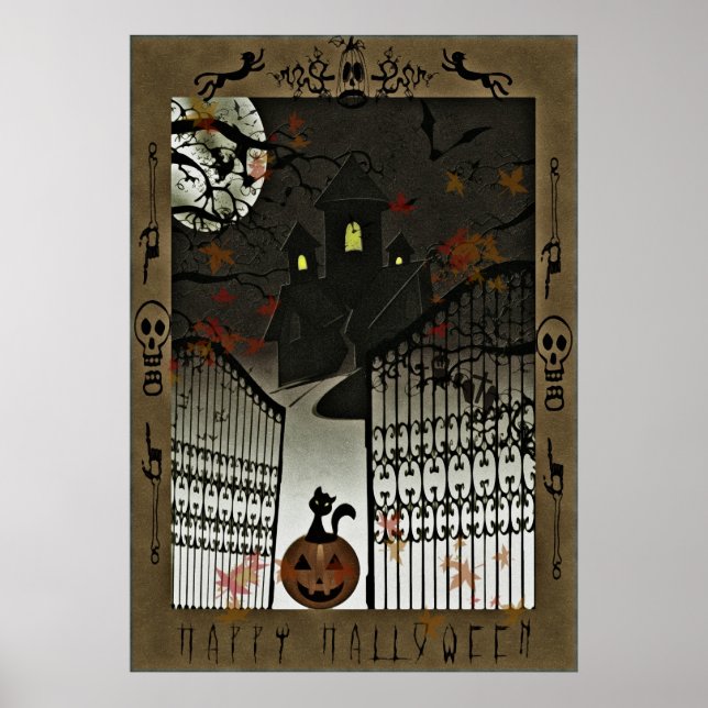 Poster halloween (Frente)