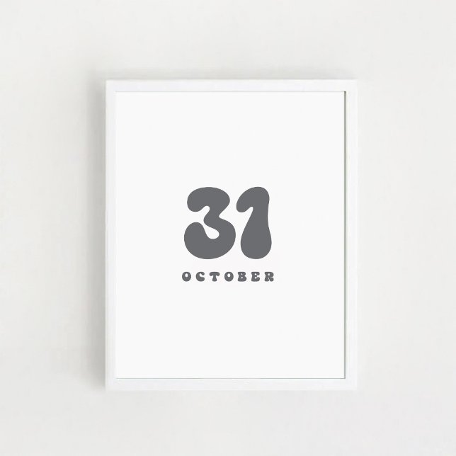 Poster Halloween 31 de outubro (Criador carregado)