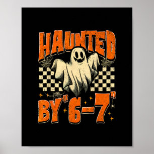 Poster Halloween Assombrado 67 Seis Sete Meme 1 (10) 