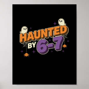 Poster Halloween Assombrado 67 Seis Sete Meme 1 (18)