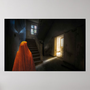 Poster Halloween assustador.
