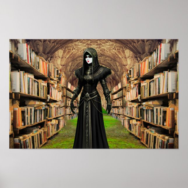 Poster Halloween assustador. (Frente)