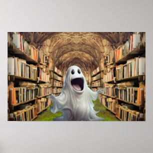 Poster Halloween assustador.