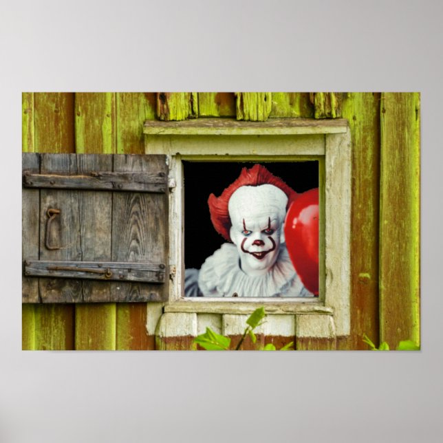 Poster Halloween assustador. (Frente)