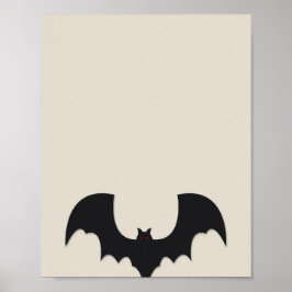 Poster Halloween bat