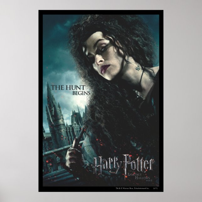 Poster Halloween - Bellatrix Lestrange 2 (Frente)