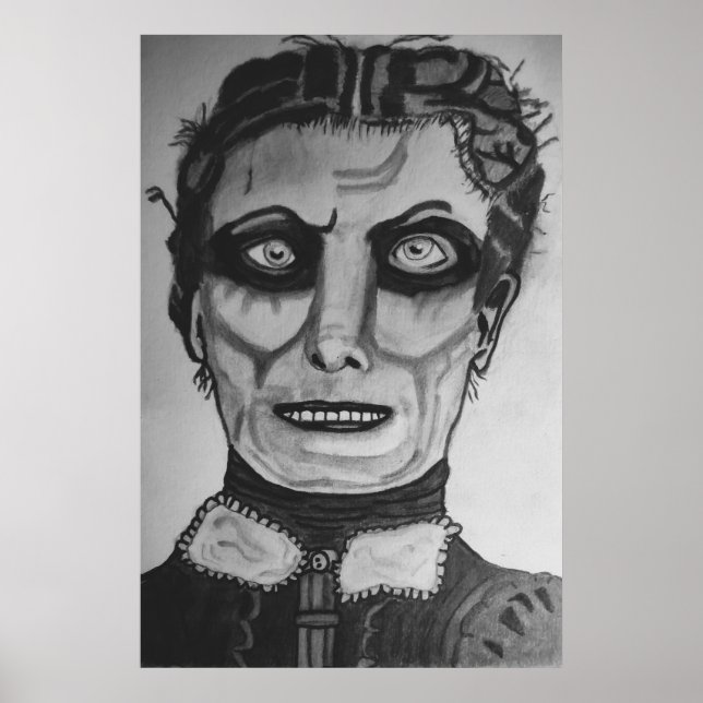 POSTER HALLOWEEN CAÇOU O FANTASMA RESIDENTE DA CASA (Frente)