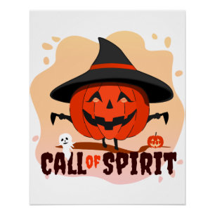 Pôster Halloween Call of Spirit