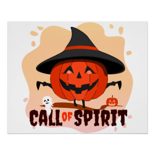 Pôster Halloween Call of Spirit
