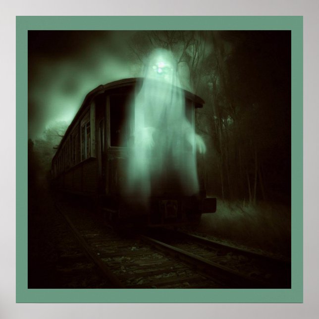 Poster Halloween - Comboio Assombrado 2 (Frente)